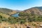 Viewpoint of Vargelas allows to see a vast landscape on the Douro and its man-made slopes. Douro Region, famous Port Wine Region,