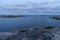 Viewpoint Verdens Ende End of the world in FÃ¦rder National Park in Norway in Scandinavia