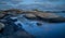 Viewpoint Verdens Ende End of the world in FÃ¦rder National Park in Norway in Scandinavia