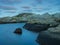 Viewpoint Verdens Ende End of the world in FÃ¦rder National Park in Norway in Scandinavia