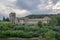 Views of the Abbey of St. Mary of Lagrasse abbaye Sainte-Marie