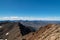 Views of the Argualas pass and peak algas from the  Garmo Negro in the Pyrenees