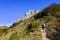 Views of Beriain mountain and surrounding area in the Basque Country (Spain)