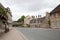 Views of Burford High Street in Oxfordshire, UK