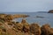 Views of Cala Morts in Menorca. Balearics. Spain
