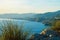 Views from the cliffs of Cerro Gordo in Spain