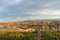 Views of a coastal village from the hill.