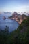 Views from Colomer viewpoint in Formentor Spain