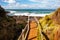 Views of Flinders Blowhole in Victoria Australia