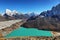 Views from Gokyo Ri, Sagarmatha national park, Khumbu valley, Nepal