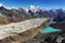 Views from Gokyo Ri, Sagarmatha national park, Khumbu valley, Nepal