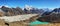 Views from Gokyo Ri, Sagarmatha national park, Khumbu valley, Nepal