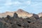 Views from guided tour Termesana route in Timanfaya national par