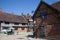 Views of Henley Street and the old library in Stratford upon Avon, Warwickshire in the UK