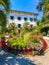 Views of Isola Madre villa and botanic garden, in Isole Borromee archipelago, Lake Maggiore, Italy.