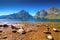 Views of the Jenny and Jackson Lakes in the Grand Teton National Park, Wyoming