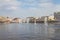 Views Kadashevskaya and Bolotnaya embankments and fountains