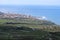 Views of the La Orotava valley from the Humboldt viewpoint with Puerto de la Cruz