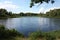 Views of lake in Bialowieza National Park