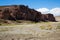 Views of landscape of Andes foothills