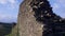 Views of Launceston Castle Cornwall, on a bright uncrowded winters day in January