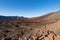 Views of lava field in the caldera of Mount Teide National Park, Tenerife, Canary Islands, Spain