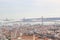 Views of Lisbon city from Top, Portugal, Europe