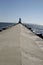 Views at Ludington, Michigan on Lake Michigan