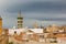 Views from Madrasa Roof Terrace in Meknes Medina, Morocco