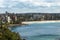 Views of Manly beach from Shelly headland