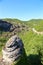 Views of Meteora, rocks and the valley