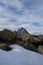 Views of the Midi peak from el Portalet, Huesca, Spain