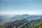 Views from Moro Rock in Sequoia and Kings Canyon National Park, California.