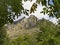 Views of mount Demerdzhi through the branches of trees