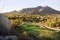 Views of North Scottsdale valley near Cavecreek with views of golf course and Black Mountain