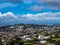Views from in and out of the Mount Eden crater,Auckland,New Zealand