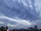 The views over the city - beautiful clouds Huludao City, Liaoning Province, China Longwan waterfront CBD