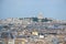 Views of Paris with the SacrÃ©-CÅ“ur basilica