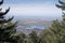 Views of the Ponton reservoir from an elevated position in Segovia, Castilla y Leon, Spain