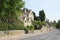 Views of properties in Bibury, Gloucestershire in the UK