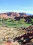 Views from the Red Saint George Sandstone Quarry Trail or Temple Quarry Trail nestled in the hills just south of the Red Hills Gol