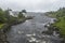 Views of the river Inver mouth at Lochinver