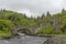 Views of the river Inver mouth at Lochinver