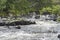 Views of the river Inver mouth at Lochinver