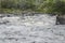 Views of the river Inver mouth at Lochinver