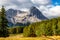 Views of the Rockies from the park. Canmore Nordic PP Alberta Canada