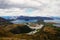 Views from Rocky Mountain Summit towards Lake Wanaka, New Zealand