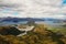 Views from Rocky Mountain Summit towards Lake Wanaka, New Zealand