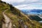 Views from Rocky Mountain Summit towards Lake Wanaka, New Zealand