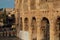 Views of Roman Coliseum, Roman Colosseum, Rome, Lazio. Italy